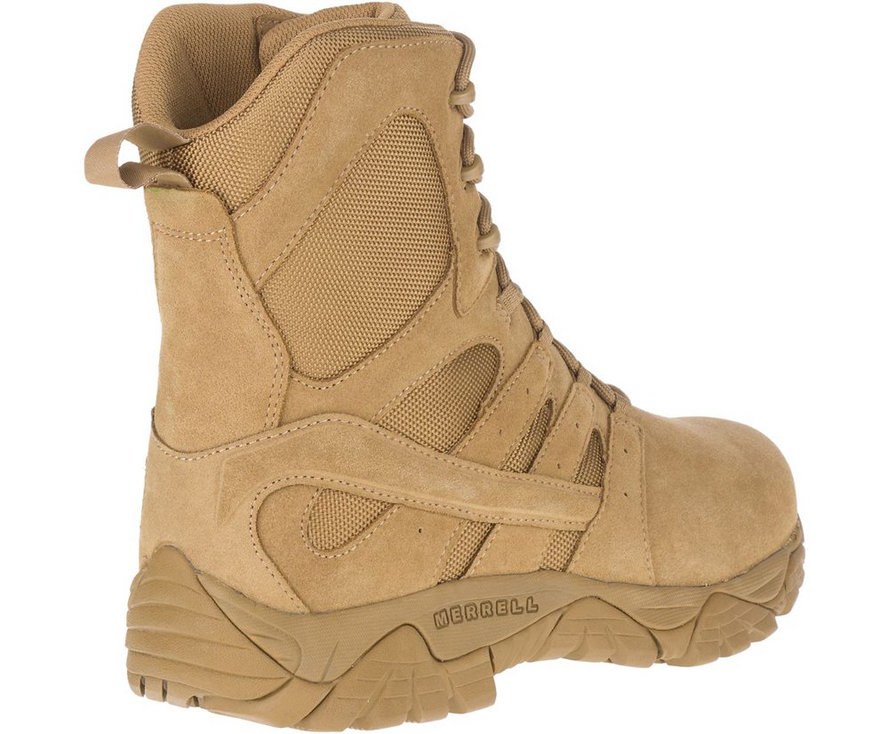 Merrell Boots Khaki - Moab 2 Defense - Womens 28ZHXOPAC